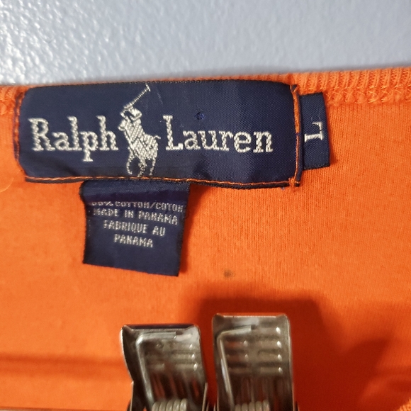 Vintage Single Stich Ralph Lauren T Shirt Men Size L - Picture 4 of 6